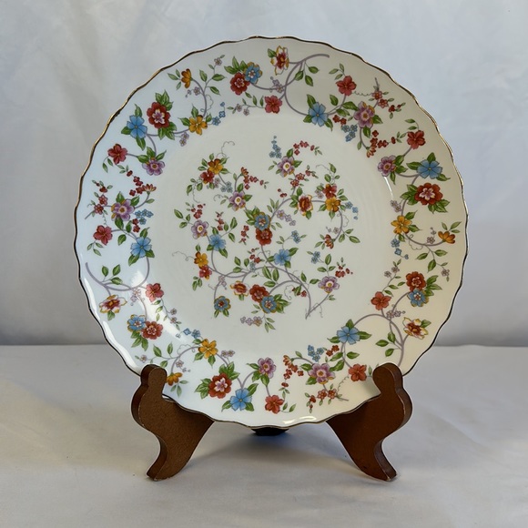 Source Unknown Dining Vintage Fancy Cake Plate W Matching Serving